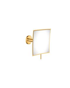Καθρέπτης Μεγεθυντικός Επτοίχιος Μεγέθυνση x3 Gold 24K Sanco Cosmetic Mirrors MR-202-A05