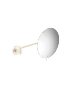 Καθρέπτης Μεγεθυντικός Επιτοίχιος Ø20x31 εκ. Μεγέθυνση x3 Beige Mat Sanco Cosmetic Mirrors MR-705-M102
