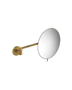 Καθρέπτης Μεγεθυντικός Επιτοίχιος Ø20x31 εκ. Μεγέθυνση x3 Bronze Mat Sanco Cosmetic Mirrors MR-705-M25