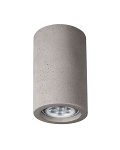 Σποτ D70x112mm Gu10 Grey Concrete Viokef Phenix 4160201