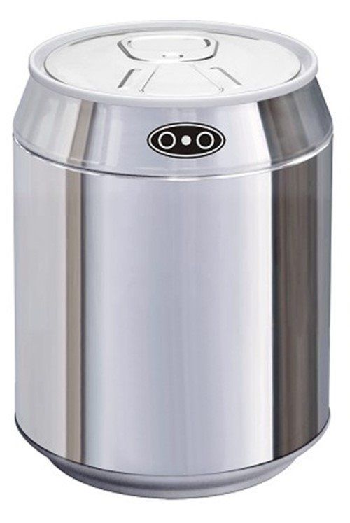 Αυτόματος Κάδος με φωτοκύτταρο Inox Trendy Mini 1,5lt Ø12*15cm Χρωμέ EAD100501