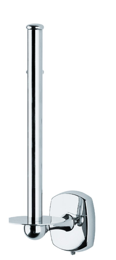 Χαρτοθήκη Διπλή Χρώμιο Bronze Art Eco 51H8-10-D