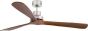 Ανεμιστήρας Οροφής Ø168,5 εκ. Τηλεχειριστήριο, 3 Πτερύγια Ξύλο Καφέ Faro Lantau-G Matt Extra Large 33464 
