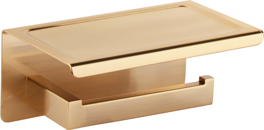 Χαρτοθήκη ανοικτή Χρυσό Ματ Bronze Art Genesis 52V1-G1