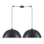 SE21-BL-B10-BL2-MS50 ADEPT PENDANT Black Metal Pendant+ HOMELIGHTING 77-8724