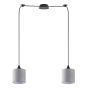 SE21-BL-B10-BL2-SH2 ADEPT PENDANT Grey Shade Pendant + HOMELIGHTING 77-9013