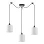 SE21-BL-B10-BL3-SH1 ADEPT PENDANT White Shade Pendant + HOMELIGHTING 77-9015