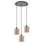 SE21-BL-B10-BL3-SH3 ADEPT PENDANT Brown Shade Pendant+ HOMELIGHTING 77-9020