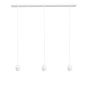 Ράγα φωτιστικού οροφής E/27 RAGA 3L WHITE METAL Heronia 06-0209