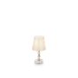 Λαμπατέρ Επιτραπέζιο  Ø 200 x H 365 mm 1xE27 Χρυσαφί Ideal Lux Queen TL1 Small 077734
