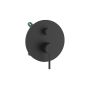 Orabella Preciosa Black matt - Μπαταρία λουτρού, εντοιχισμού 2 σημείων 10360