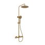 Orabella Preciosa Brushed gold - Στήλη ντουζ με στρόγγυλη κεφαλή Φ250 10391