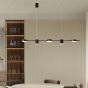 ΦΩΤΙΣΤΙΚΟ ΚΡΕΜΑΣΤΟ 6ΦΩΤΟ LED 36W 153X150 ΜΑΥΡΟ ARTE ILLUMINA Eurolamp 144-10014