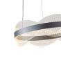 ΦΩΤΙΣΤΙΚΟ ΚΡΕΜΑΣΤΟ ΑΚΡΥΛΙΚΟ ΣΤΡΟΓΓΥΛΟ LED 48W 4320Lm 3000K Φ400X1200mm ΑΣΗΜΙ ARTE ILLUMINA TORINO Eurolamp 144-15043