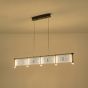 ΦΩΤΙΣΤΙΚΟ ΚΡΕΜΑΣΤΟ ΑΚΡΥΛΙΚΟ LED 60W 5400Lm 3000K 1200X270X175mm Γαλλικό Χρυσό ARTE ILLUMINA RAVENA Eurolamp 144-15048