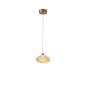 ΦΩΤΙΣΤΙΚΟ ΚΡΕΜΑΣΤΟ ΓΥΑΛΙ 4W 240Lm 3000K L15XH150 ΧΡΥΣΟ ARTE ILLUMINA CITRUS Eurolamp 144-18144