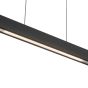 ΦΩΤΙΣΤΙΚΟ ΚΡΕΜΑΣΤΟ ΓΡΑΜΜΙΚΟ 40W 2400Lm 3000K 116X5XH120 ΜΑΥΡΟ ARTE ILLUMINA SERENITY Eurolamp 144-18165