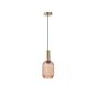 ΦΩΤΙΣΤΙΚΟ ΚΡΕΜΑΣΤΟ ΜΕΤΑΛΛΟ-ΓΥΑΛΙ ΜΟΝΟΦΩΤΟ 1XΕ27 MAX15W 130X165X1485mm ΚΕΧΡΙΜΠΑΡΙ ARTE ILLUMINA TOPAZ Eurolamp 144-24084
