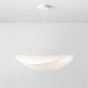 ΦΩΤΙΣΤΙΚΟ ΚΡΕΜΑΣΤΟ TYVEK ΜΟΝΟΦΩΤΟ LED 12W 540Lm 3000K Φ500mm ΛΕΥΚΟ ARTE ILLUMINA NEFI Eurolamp 144-24151