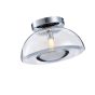 ΠΛΑΦΟΝΙΕΡΑ ΓΥΑΛΙΝΗ G9 MAX 7W 230X230X150mm ΑΣΗΜΙ ARTE ILLUMINA CLEAR Eurolamp 144-28523
