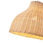 ΦΩΤΙΣΤΙΚΟ ΚΡΕΜΑΣΤΟ BAMBOO ΜΟΝΟΦΩΤΟ 1X1XE27 Max 15W Φ330X1440mm ΜΠΕΖ ARTE ILLUMINA COASTAL Eurolamp 144-33090