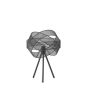 ΦΩΤΙΣΤΙΚΟ ΕΠΙΤΡΑΠΕΖΙΟ ΜΕΤΑΛΛΟ 1XE27 Max 15W Φ300X470mm ΜΑΥΡΟ ARTE ILLUMINA OGGI Eurolamp 144-46016