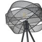 ΦΩΤΙΣΤΙΚΟ ΕΠΙΤΡΑΠΕΖΙΟ ΜΕΤΑΛΛΟ 1XE27 Max 15W Φ300X470mm ΜΑΥΡΟ ARTE ILLUMINA OGGI Eurolamp 144-46016