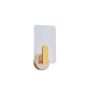 ΑΠΛΙΚΑ TOIXOY ΑΚΡΥΛΙΚΟ LED 8W 720Lm 3000K 150X60X275mm ΧΡΥΣO ARTE ILLUMINA VOLET Eurolamp 144-58015
