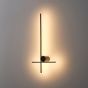 ΑΠΛΙΚΑ TOIXOY ΜΕΤΑΛΛΟ-ΑΚΡΥΛΙΚΟ LED 12W 840Lm 3000K 600X260X60mm ΔΕΞΙΑ ΜΑΥΡΟ ARTE ILLUMINA CLIO Eurolamp 144-58023