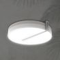 ΠΛAΦΟΝΙΕΡΑ ΣΤΡΟΓΓΥΛΗ LED 36W 4000K Φ40 IP54 ΛΕΥΚΗ ARTE ILLUMINA Eurolamp 145-20081