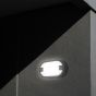 ΑΠΛΙΚΑ ΟΒΑΛ LED 15W 4000K 215X125X59mm IP65 ΛΕΥΚΟ-ΜΑΥΡΟ ARTE ILLUMINA Eurolamp 145-20089