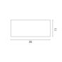ΑΠΛΙΚΑ ΤΟΙΧΟΥ 1XΕ27 250X110X110mm IP54 ΜΑΥΡΗ UP DOWN ARTE ILLUMINA AMIGO Eurolamp 145-20633