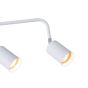 ΣΠΟΤ ΜΕΤΑΛΛΟ 5ΦΩΤΟ 5XGU10 Max 7W 800X230mm ΛΕΥΚΟ ARTE ILLUMINA OLYMP Eurolamp 145-25231