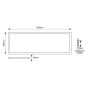 ΦΩΤΙΣΤΙΚΟ ΧΩΝΕΥΤΟ BACKLIT PRO UGR19 120X30  32W 6500Κ 220-240V ΛΕΥΚΟ Eurolamp 145-56323