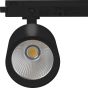 ΣΠΟΤ ΡΑΓΑΣ DIMMING LED 28W 4000K TRIAC 4 ΓΡΑΜΜΩΝ ΜΑΥΡΟ PRO Eurolamp 145-59331