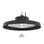 ΚΑΜΠΑΝΑ LED SMD UFO 200W DALI 220-240VAC 180lm/W 4000Κ ΜΑΥΡΗ PRO Eurolamp 145-67136