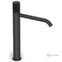 Μπαταρία Νιπτήρα Υψηλή με Βαλβίδα Clic-Clac Eletta Tecno Eurorama Black Matt 167309P-400