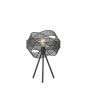 ΦΩΤΙΣΤΙΚΟ ΕΠΙΤΡΑΠΕΖΙΟ ΜΕΤΑΛΛΟ 1XE27 Max 15W Φ300X470mm ΜΑΥΡΟ ARTE ILLUMINA OGGI Eurolamp 144-46016