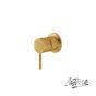 Μίκτης Εντοιχισμού 1 Εξόδου Elle316 La Torre Inox PVD Brushed Gold 35300-211