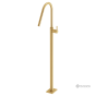 Μπαταρία Νιπτήρα Επιδαπέδια h.124,5εκ. Eurorama Brushed Gold 13302-201