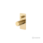 Μίκτης Εντοιχισμού 2 Εξόδων OSO Eurorama Brushed Gold 178030SL-201