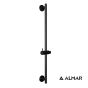 Βέργα Ανάρτησης Τηλεφώνου Ντουζ Sintesi 70 εκ. Almar Black Matt E087001-400