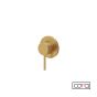 Μίκτης Εντοιχισμού 1 Εξόδου Cosmo PVD Gold Brushed Inox 316L 6150-211