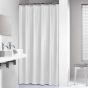 Madeira 180x200 white κουρτίνα μπάνιου υφασμάτινη Sealskin 238501310