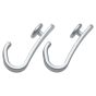 Easy roll hooks 12 pcs grey κρίκοι κουρτίνας μπάνιου Sealskin 251160205