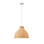 ΦΩΤΙΣΤΙΚΟ ΚΡΕΜΑΣΤΟ BAMBOO ΜΟΝΟΦΩΤΟ 1X1XE27 Max 15W Φ330X1440mm ΜΠΕΖ ARTE ILLUMINA COASTAL Eurolamp 144-33090