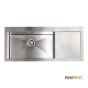 ΝΕΡΟΧΥΤΗΣ SQUADRO 116x51 FORTINOX INOX ΛΕΙΟ RIGHT 29115R-110