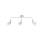 ΣΠΟΤ ΜΕΤΑΛΛΟ 3ΦΩΤΟ 3XGU10 Max 7W 500X230mm ΛΕΥΚΟ ARTE ILLUMINA OLYMP Eurolamp 145-25230