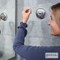 Σχοινί για Ρούχα Αναδιπλούμενο, Geesa Inox Chrome 134