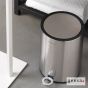 Χαρτοδοχείο Επιδαπέδιο 3l ανοξείδωτο Geesa Inox 362412404-110